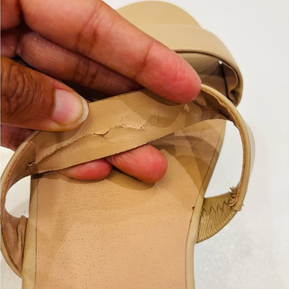 Steve Madden Beige Strappy Sandals size 9.5 - Picture 9 of 9
